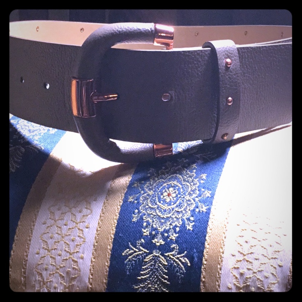 Rose Gold/Grey belt
